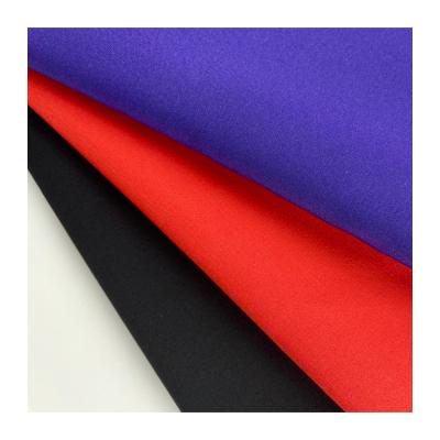 China Plain Woven Memory Lots Available 75-135GSM 50D 75D 100D Stock 4 Way Stretch Polyester Spandex Fabric For Swimwear for sale