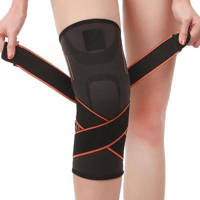 China Breathable.posture corrector Unisex Non-slip Spandex 7mm Spandex Basketball Nylon Knee Support Brace Basketball Knee Pads for sale