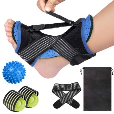 China Home\Gym\Sports Performance Adjustable Customize Fasciitis Brace Plantar Arch Night Splint Foot Drop Ankle Support Brace for sale