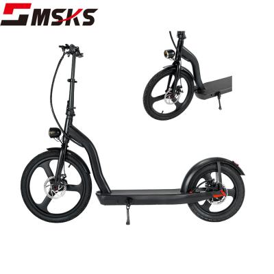 China New design china factory 20inch big wheel unisex foldable electric scooter for adults for sale