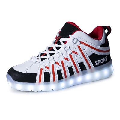 China Quick-drying hot sale led lightweight sport shoes with low price for sale