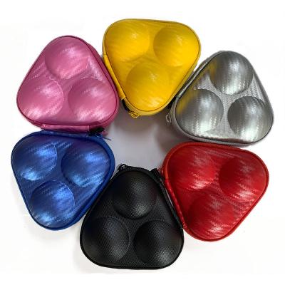 China For Table Tennis Ball Young Joy Sports Hot Sale Box 3 Colorful Table Tennis Ball Professional Hard Case Ping Pong Case for sale