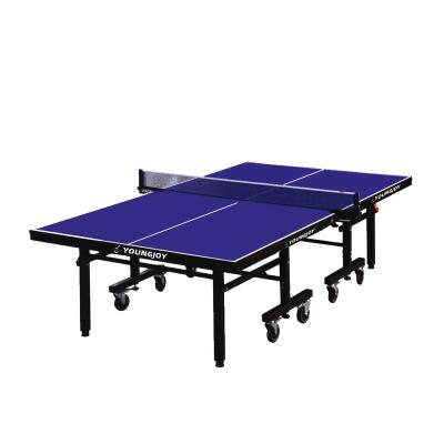 China School home competiton YoungJoy YJ sports indoor folding folding removable table tennis ping pong table tennis tables for sale