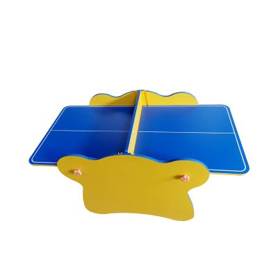 China Sports Activities YoungJoy YJ Sports Customized Foldable Mini Indoor Table Tennis Table For Kids Portable Ping Pong Table for sale