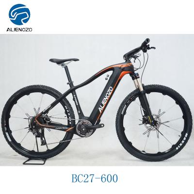 China MTB Frame, Controller Center Motor 36V Carbon Fiber Alienozo Smart Carbon Fiber Electric Bike for sale