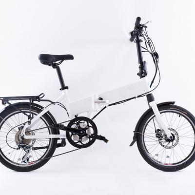 China Versteckten Aluminum Alloy Faltrad Elektrisches Fahrrad Mit Battery, with BOFEILI Generation 2 Crank Mid Motor for sale