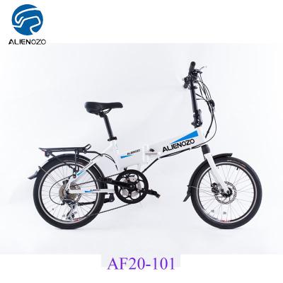 China CE/EN15194 aluminum alloy city ebike, women used folding e bike with lithium battery for sale