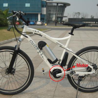 China Aluminum Alloy Adult E MTB With Crank Motor Mid Drive Electric Mountain Bike for sale