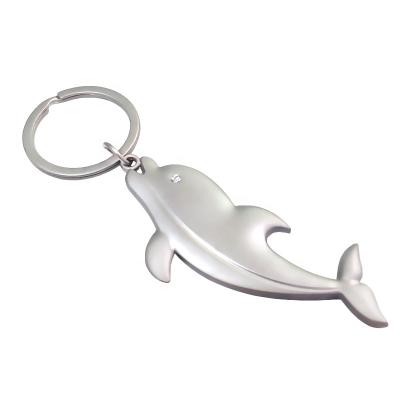 China Viable Custom Zinc Alloy Metal Bottle Opener Shark Shaped Whale Shaped Bottle Opener for sale