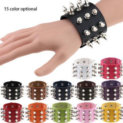 China Exquisite Punk Rubber Elastic Luxury Adjustable Couples BraceletJewelry From NicheThe Elastic Creativity for sale