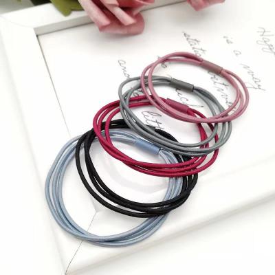 China Durable Premium Material Portable Elastic Hair Braiding Strings Color Full Hair Strings for sale