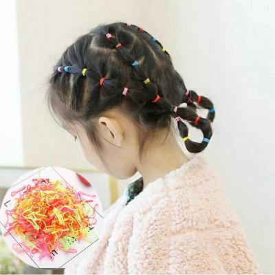 China New Fashion Elastic Baby Hair String Kids Hair Ring Headband Disposable Hair Rubber Comfy Band for sale