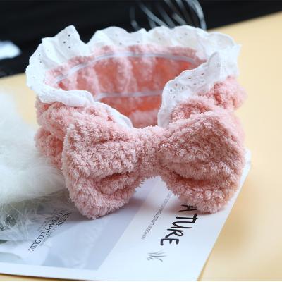 China Soft Shower Women Soft Hair Band Accessories Washing Cosmetic Makeup Hair Bands for sale