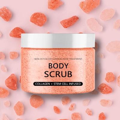 China High Quality Exfoliator Body Massage Scrub Dead Sea Salt Bath Spa Skin Whitening Moisturizing Exfoliate Remove Cutin Organic OEM ODM for sale