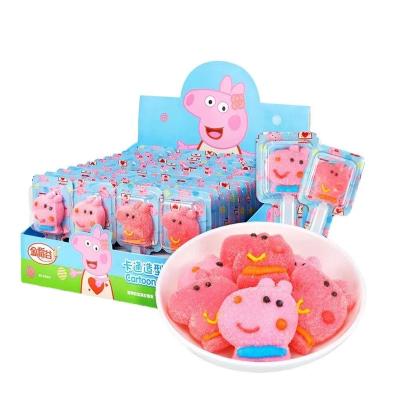 China Fondant 2021 Hot Selling Cartoon Cute Shape Toys Candy New Arrival Piggy Look for sale