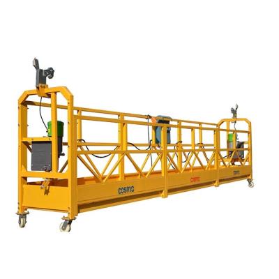 China Contemporary ZLP500, ZLP630, ZLP800, ZLP1000 steel, aluminum alloy window cleaning electric suspended working platform for sale