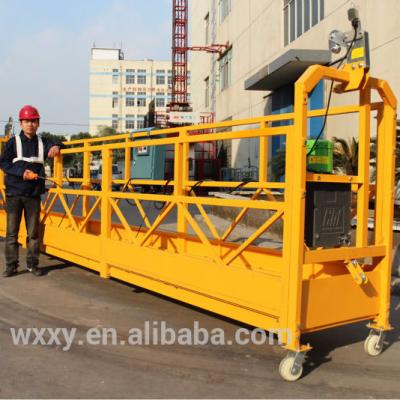 China Contemporary Professional Manufacturer Of Electric Suspended Scaffolding Platform For Facade Construction Window Cleaning With CE Approved for sale