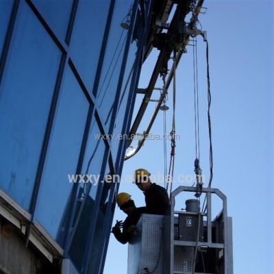 China Construction maintenance permanently cleaning rig monorail system lifting cradle / bmu for sale