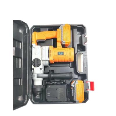 China Construction Lithium ion cordless electric drilling rig, heavy-duty handheld electric drilling rig, rotary hammer drill for sale