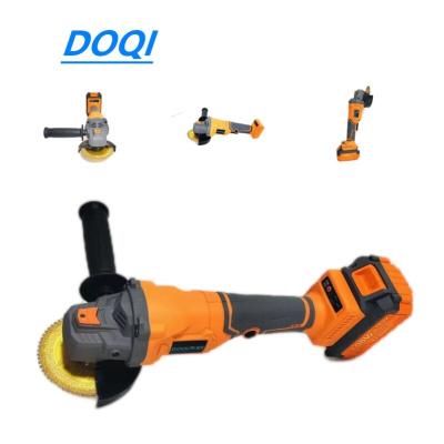 China MRO and Heavy Grinding DOQI cordless electric brushless angle grinder lithium-ion battery 3.0AH/4.0AH1 piece for sale