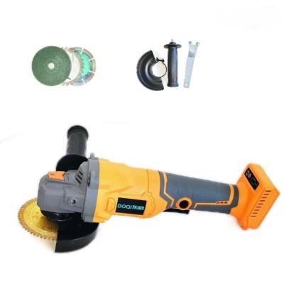 China MRO and Heavy Grinding DOQI cordless electric brushless angle grinder lithium-ion battery 3.0AH/4.0AH1 piece for sale