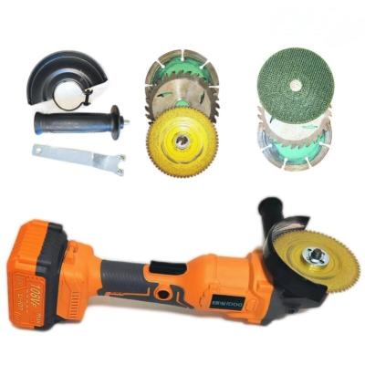 China MRO and Heavy Grinding DOQI cordless electric brushless angle grinder lithium-ion battery 3.0AH/4.0AH1 piece for sale