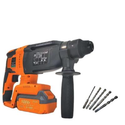 China Construction 20V lithium-ion power supply rotary drilling rig handle adjustable hammer drill bit for sale