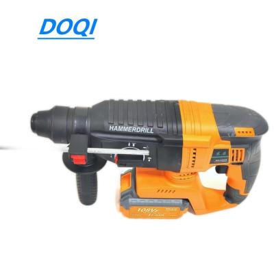 China Construction 20V lithium-ion power supply rotary drilling rig without rope hammer drill bit with 2 4.0AH batteries plastic toolbox for sale