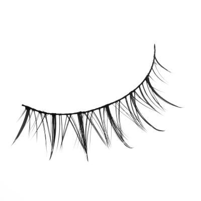 China Qingdao Wingstar Soft and Light Fluffy Tapered Tape Blue Lash Eyelashes Free Samples Black Series WSCB-008 for sale