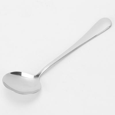 China 2022 410 Stainless Steel Viable Hot Spoon Korean Dessert Spoon Coffee Drink Stirring Spoon for sale