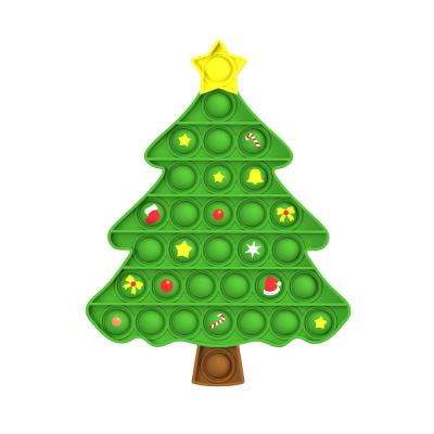 China 2021 Eco-friendly Amazon Rainbow Christmas Tree Autistic Stirrer Hot Selling Sensory Toys Non-Toxic for sale