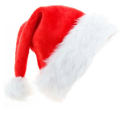 China 2021 Manufacturer Winter Chinese Christmas Design Velvet Or Plush Adult Christmas Hat for sale