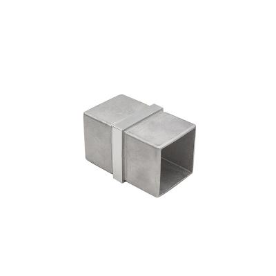 China Minimalist Square Tube Connector 90 Degree Square Tube Connector Pipe Fitting Elbow for sale