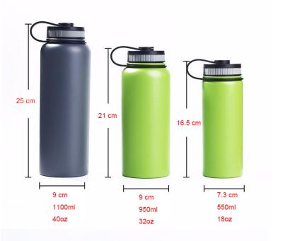 China Hot Selling Business 32oz 40oz Double Wall Flask Stainless Steel Vacuum Orchid Flask 22oz 24oz 40oz 18oz 12oz 50oz 64oz 40oz Flask Custom for sale