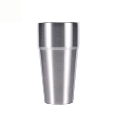 China 20oz 30oz 10oz 12oz 20 oz 16oz 26oz 15oz Disposable Beer Cooler Tumbler Double Wall Insulated Vacuum Stainless Steel Beer Cooler Tumbler for sale