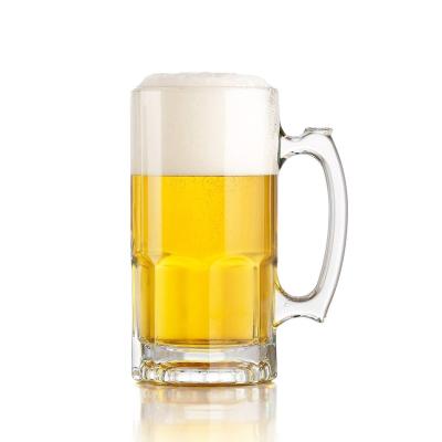 China Home Hotel Restaurant Beer Cup High Quality Glass Mugs Drink beear beear Drinking Mug for sale