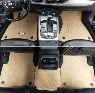 China Protect Your Car Floor And Anti Slip Customized Mats Right Hand Drive High Quality Car Floor Mats For Audi c5 c6 c7 car floor mats for sale