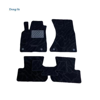 China Protect your car floor and interior accessories from Dongye car anti slip mats wholesale car tailored mats for Audi q3 q5 q7 right hand drive for sale