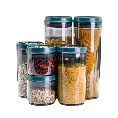 China Good Viable/Stored Selling Customized Rectangle Food Container Large Transparent Food Storage Container For Kitchen for sale