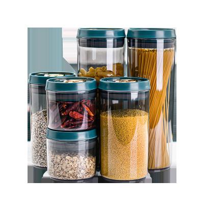 China Good Quality Viable/Stored Japan Style Food Container Rectangle Transparent Food Storage Container Set Plastic For Fridge for sale