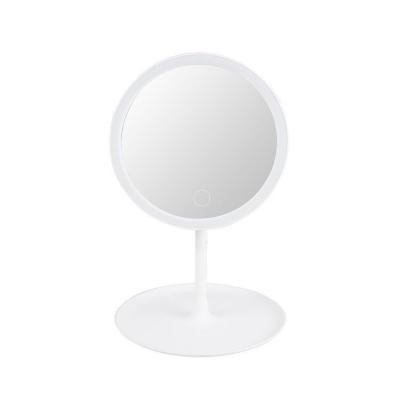 China Transitional Vanity Led Makeup Mirror Light HD Table Mirror Smart Touch Control Adjustable Light Desk for sale