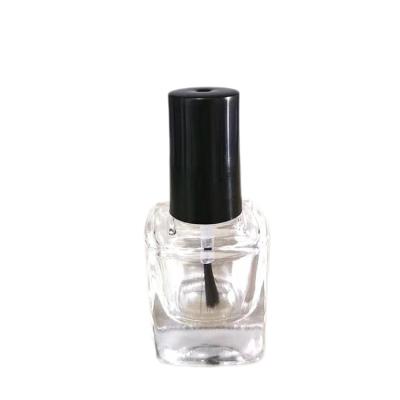 China Modern Round Square Nail Polish Bottles Glass Bottle With Lid And Brush 5ml 10ml 15ml Empty Bottle for sale