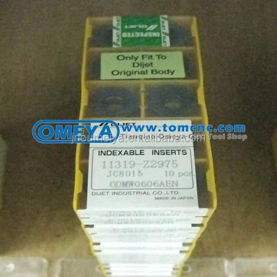 China Internal And External Rotation Inserts Insert ODMW0606AEN JC8015 , Insert Dijet Tungsten Carbide Carbide for sale