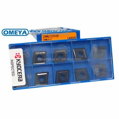 China Original Kyocera internal and external turning inserts CNMG 120408 CA4505 carbide inserts for sale