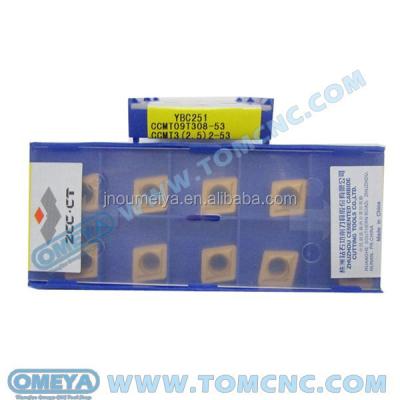 China Best Tool Price ZCCCT Tungsten Carbide External Turning Insert For Cutting Metals for sale