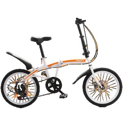 China China Factory Popular Sale 16 Inch Folding Bicycle Mens Iron For Frame Single Speed ​​For Mens Womens Kids Folding Bikes for sale