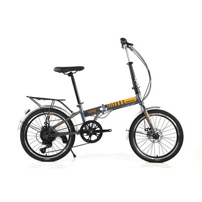 China Factory Price Single Speed ​​Exercise Balance Lady 20 Inch Disc Brake Aluminum Alloy City Folding Bike For Women for sale