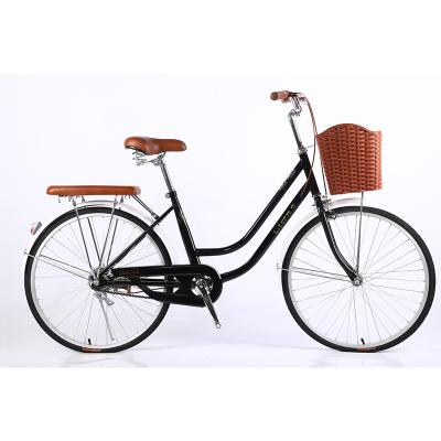 China Aus Vintage Ladies Bike Steel Popular Single Speed ​​City Bike Female Bicycle for sale