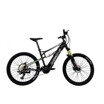 China Factory Customizable E-Bike High Power Aluminum Alloy Mid Drive e Bike 250w 26 Inch Mountain Electric Bicycle for sale