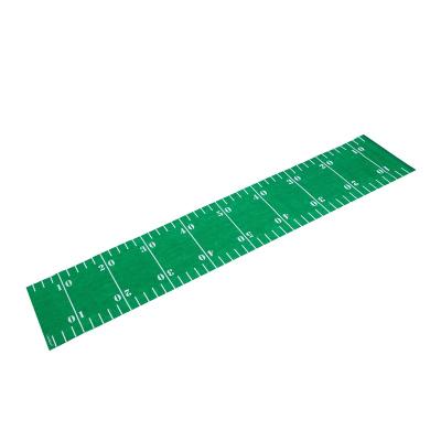 China B&S Disposable Factory Floor Runner Blanket Roll Up Carpet Polyester Green Mat For Event Party for sale